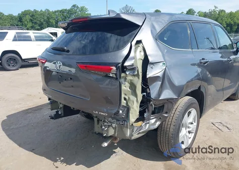 2021 Toyota Highlander Le from USA, damaged, VIN 5TDBZRBH1MS111522